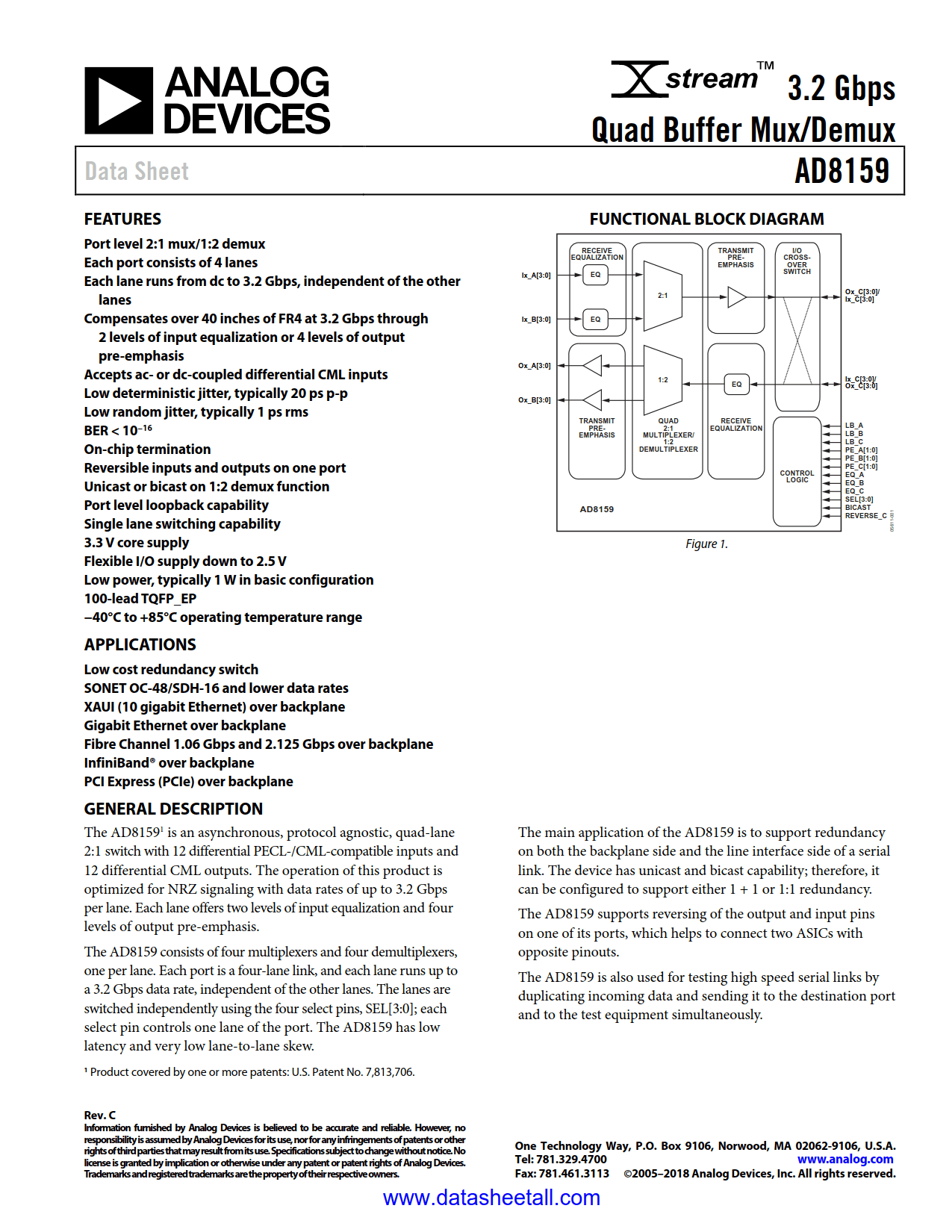 AD8159 Datasheet