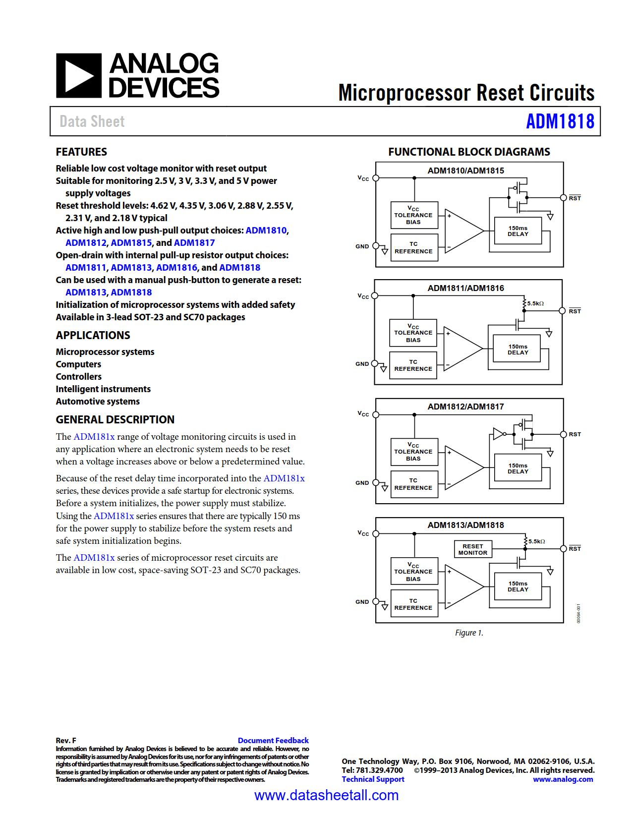 ADM1818 Datasheet