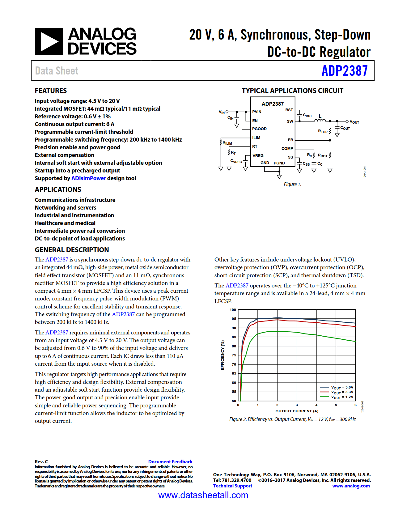 ADP2387 Datasheet
