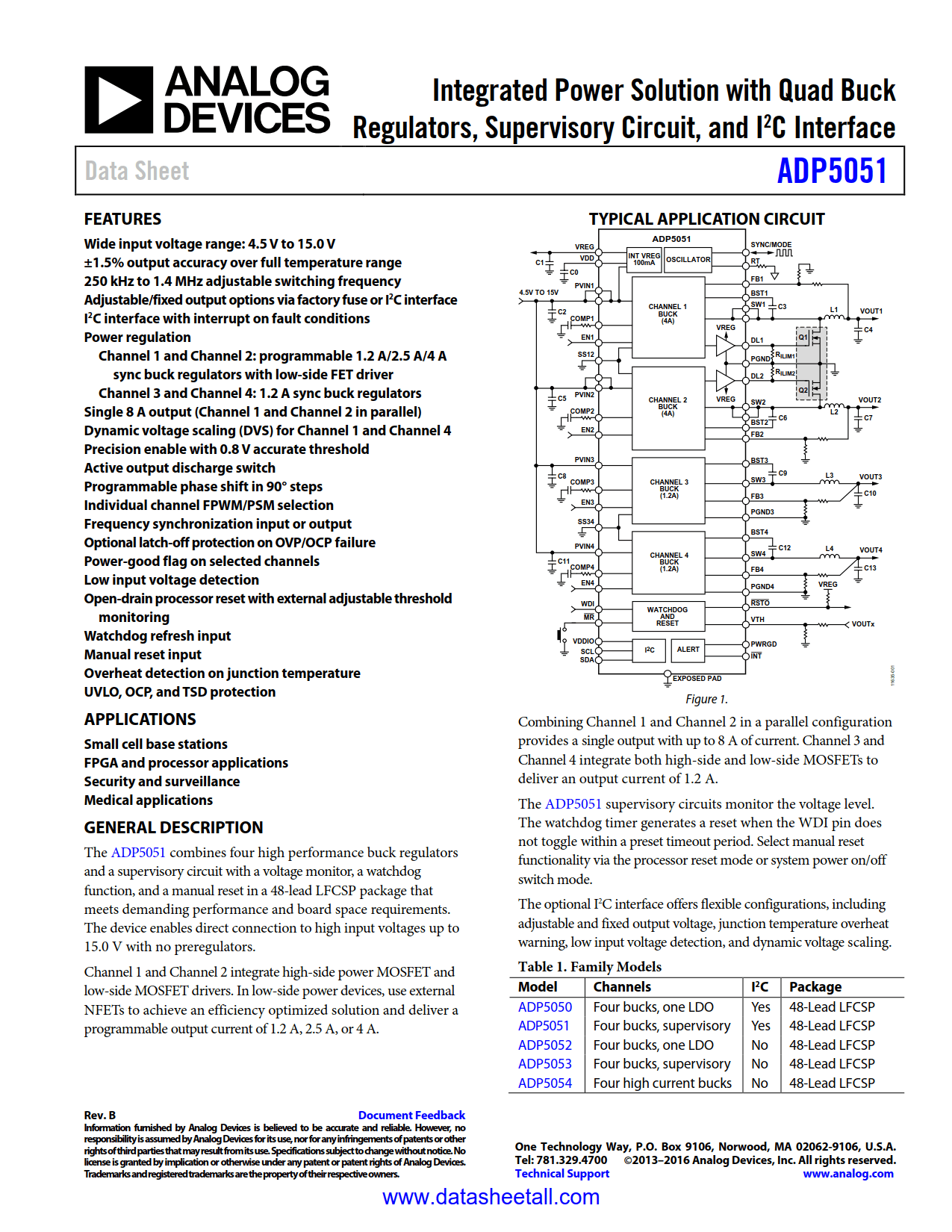 ADP5051 Datasheet