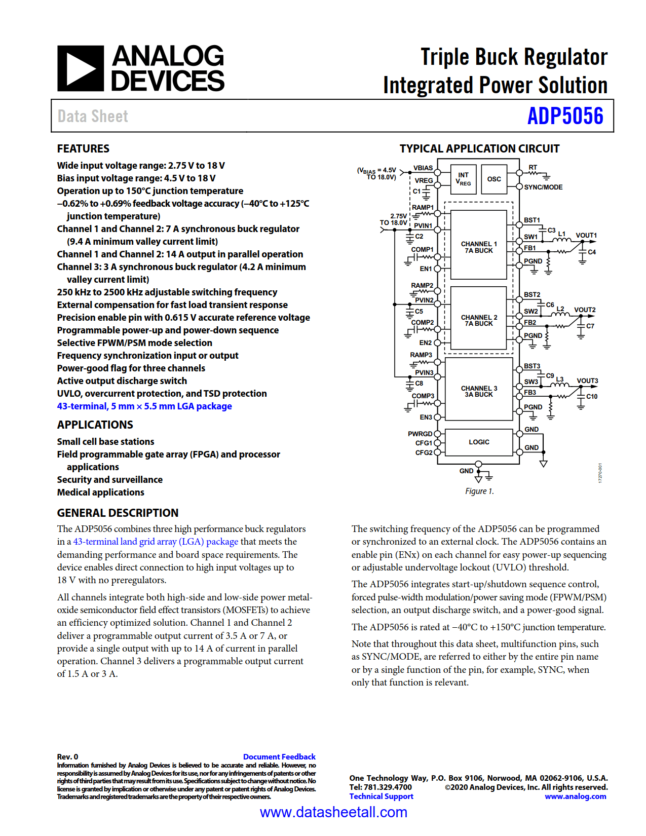 ADP5056 Datasheet