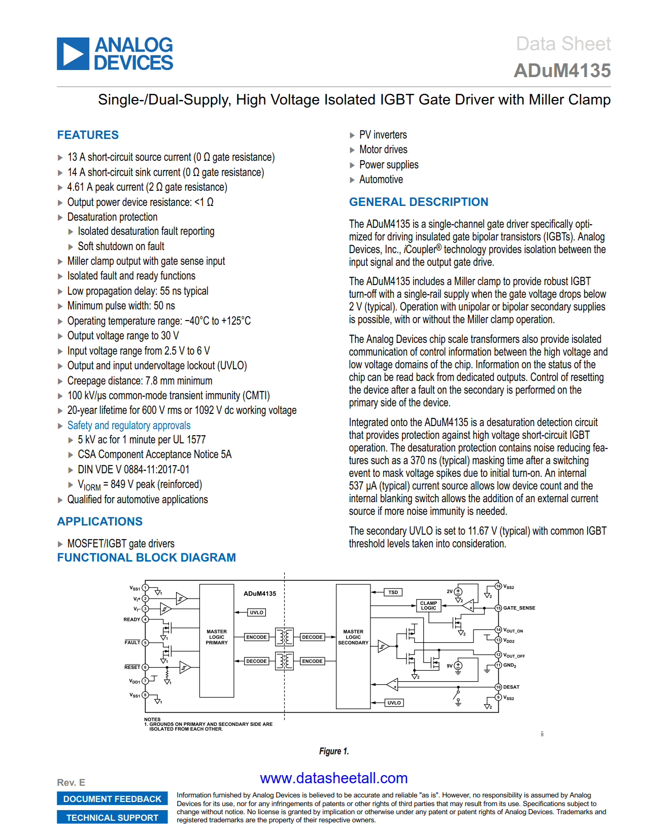 ADuM4135 Datasheet