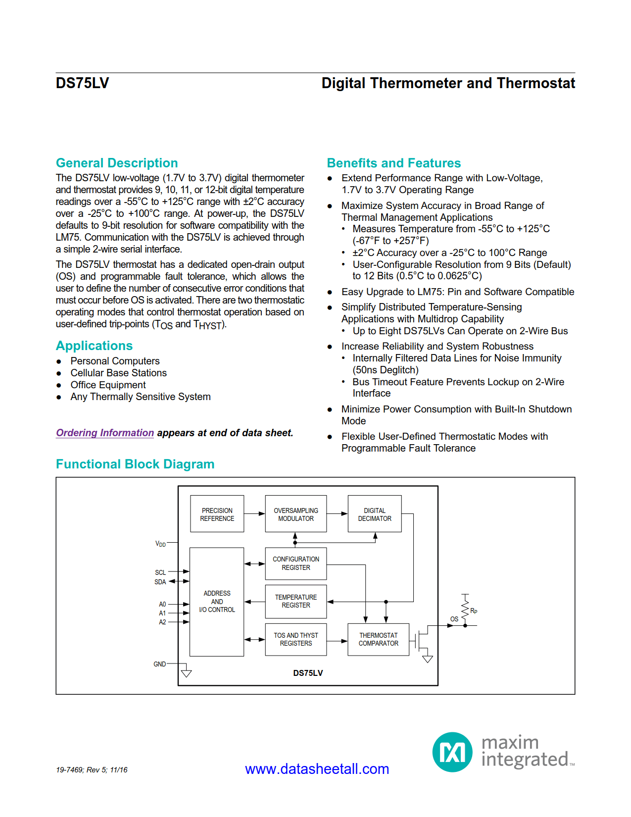 DS75LV Datasheet