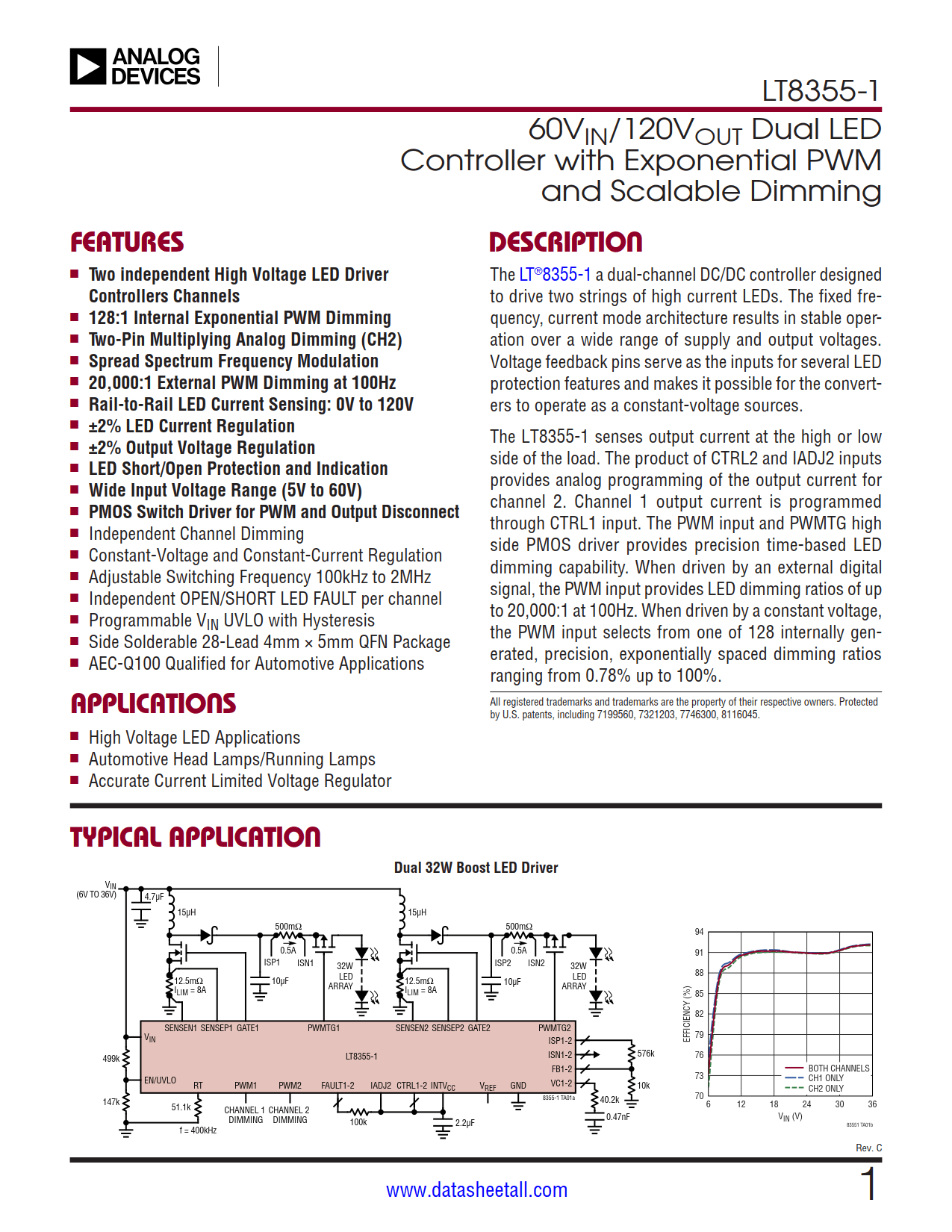 LT8355-1 Datasheet