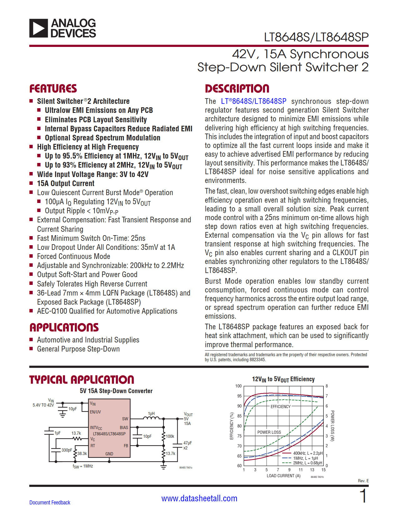 LT8648S Datasheet