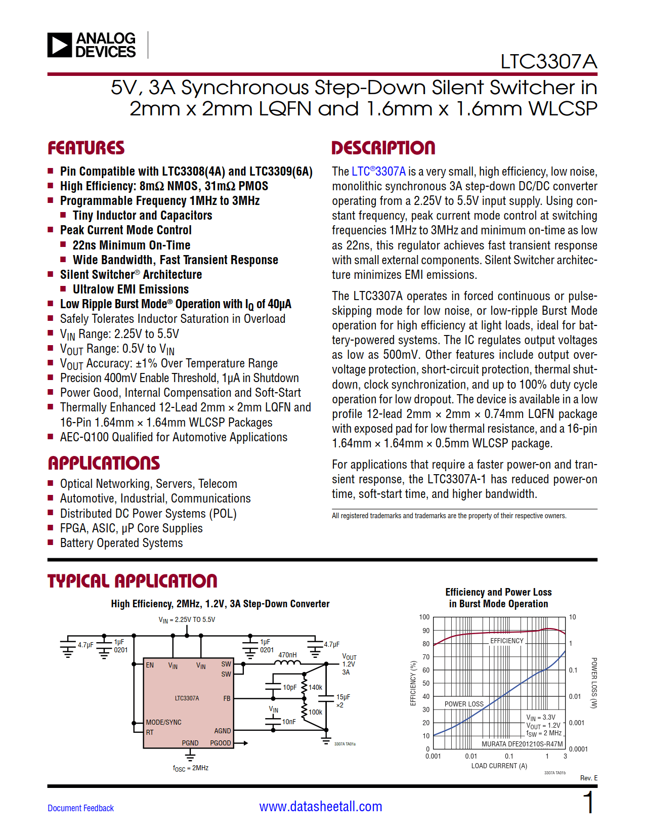 LTC3307A Datasheet
