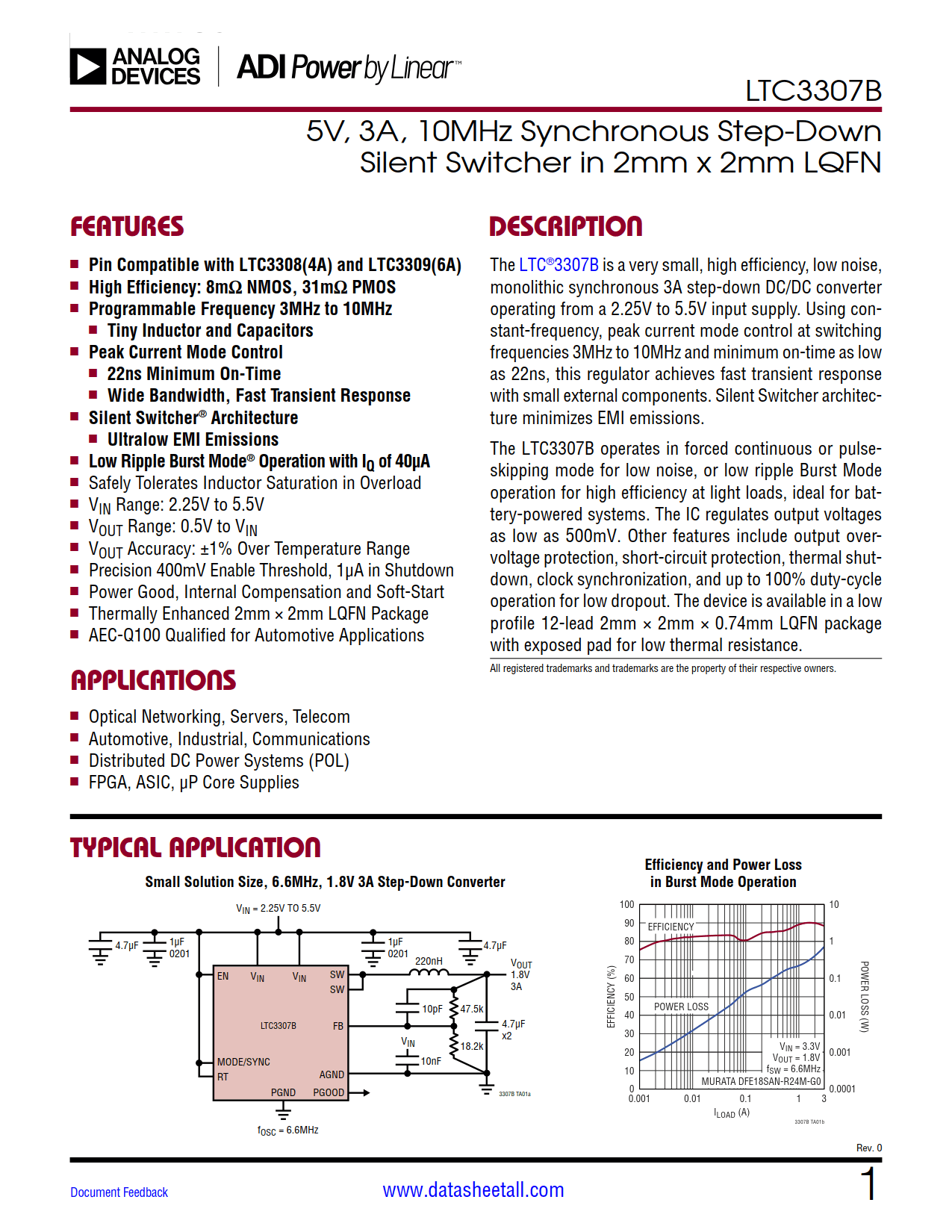 LTC3307B Datasheet