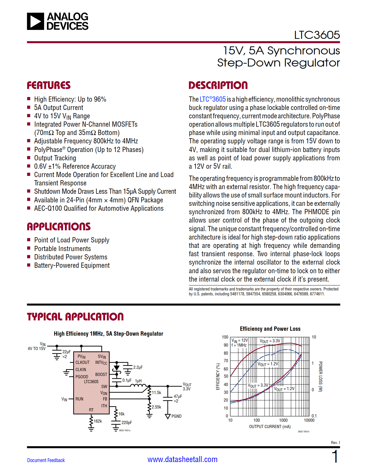 LTC3605 Datasheet