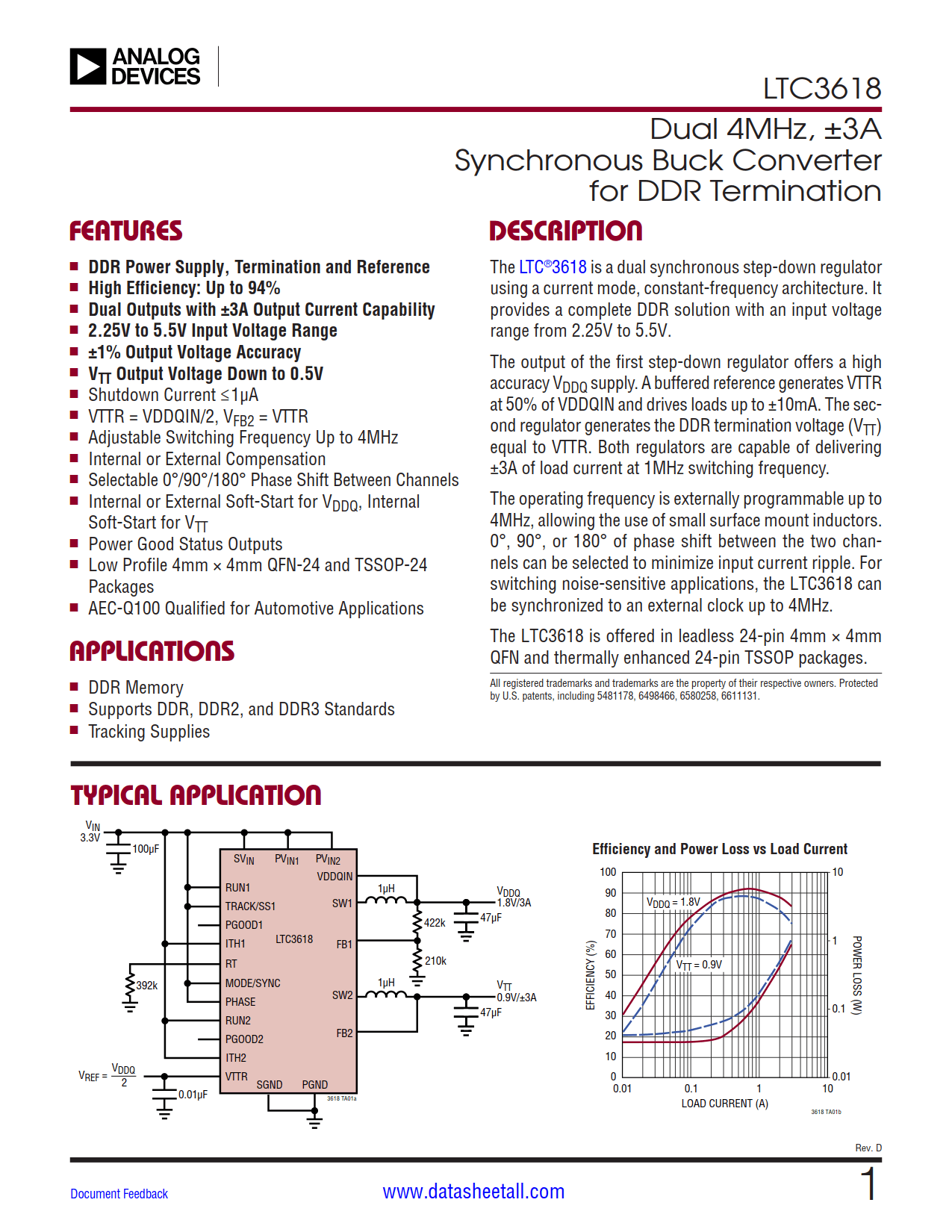 LTC3618 Datasheet