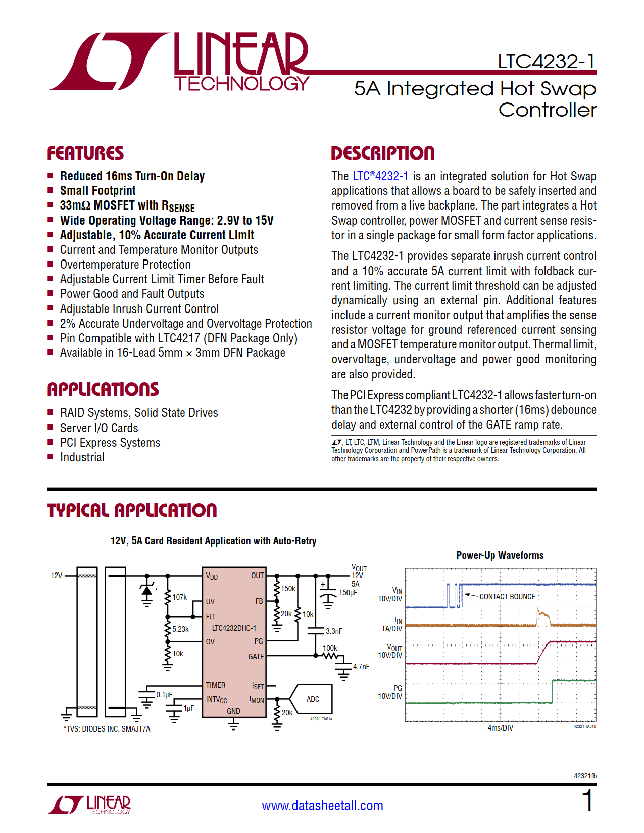 LTC4232-1 Datasheet