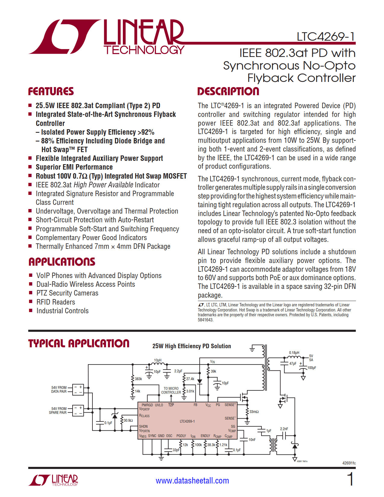 LTC4269-1 Datasheet