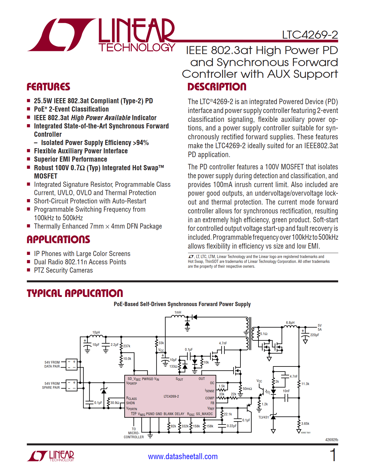 LTC4269-2 Datasheet