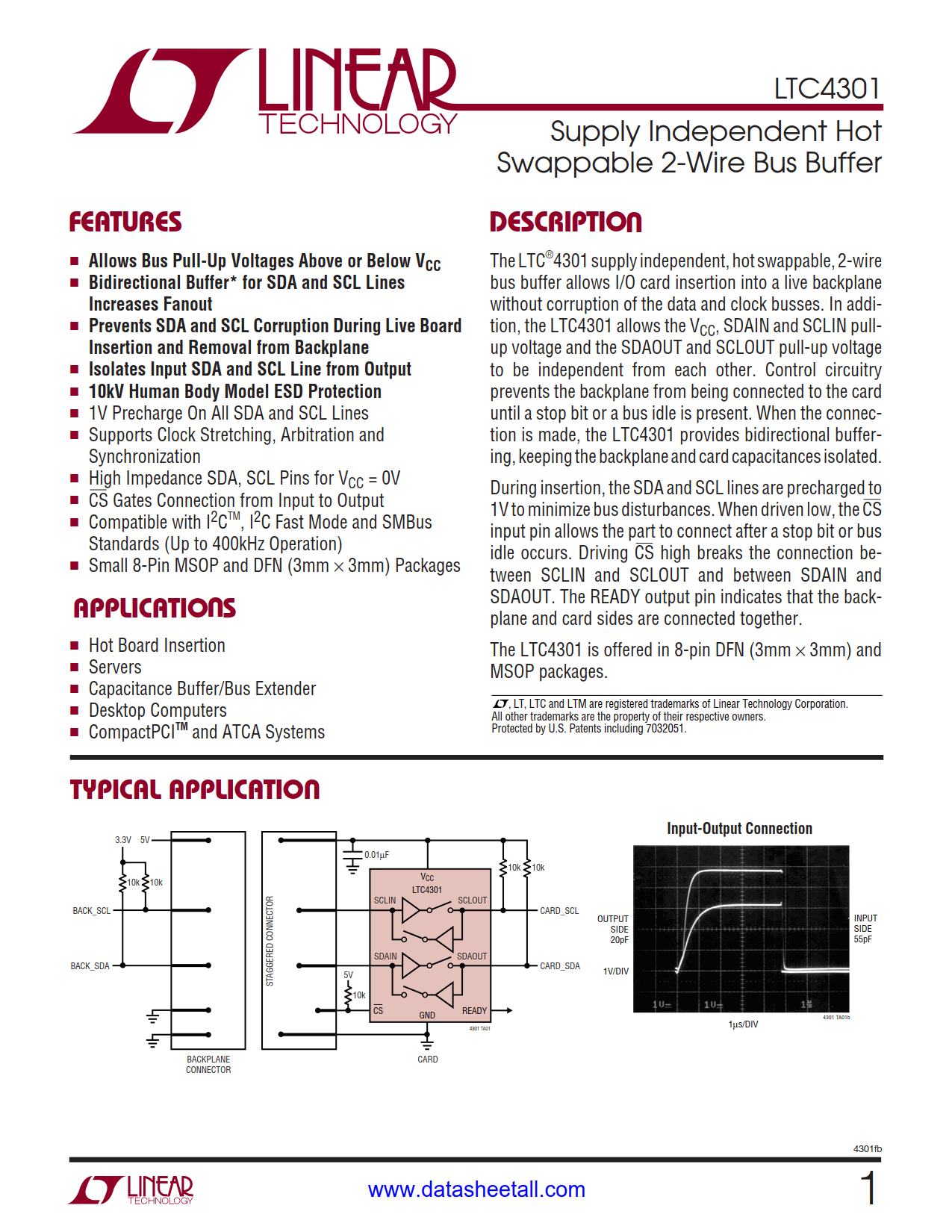 LTC4301 Datasheet