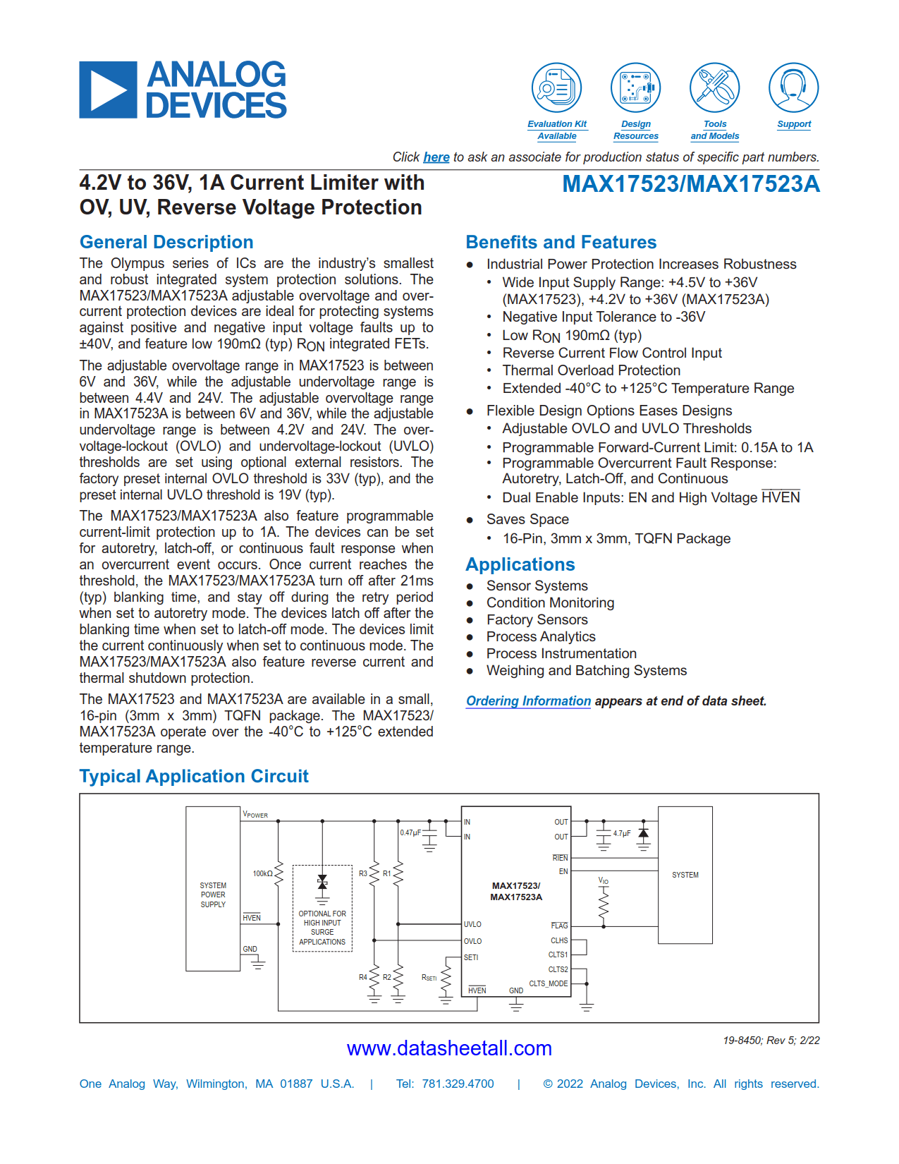 MAX17523A Datasheet