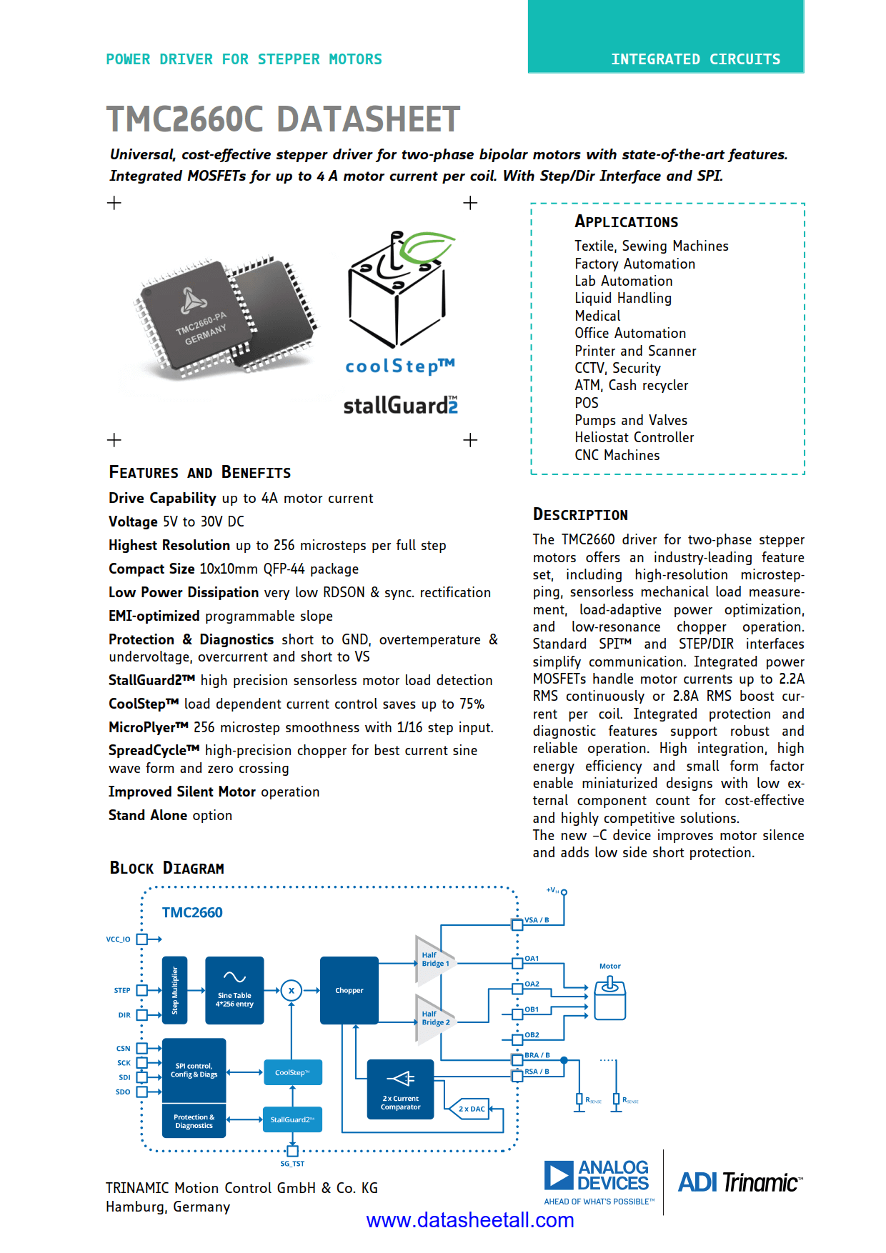 TMC2660 Datasheet